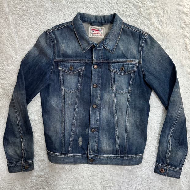 Diesel 데님 청자켓