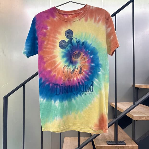 디즈니랜드 미키마우스 빈티지 티셔츠