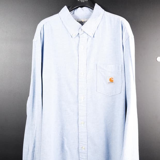 칼하트 원포켓 연청셔츠