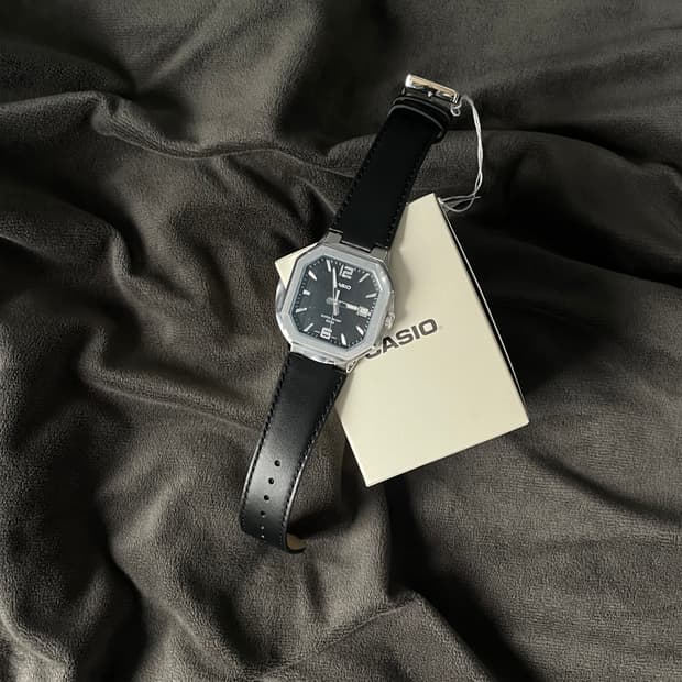 카시오 MTP 195 블랙 박스포함 새상품