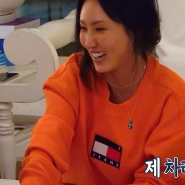 타미힐피거 빅로고 오버핏 오렌지 맨투맨 티셔츠 스웻셔츠 S