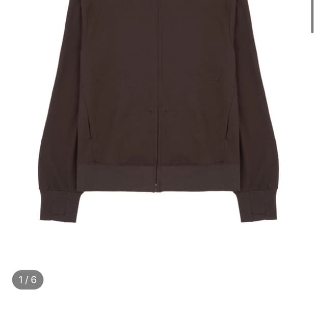 bordr jersey zip-up 집업