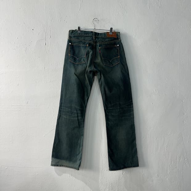 리바이스 로우부츠컷 청바지 33