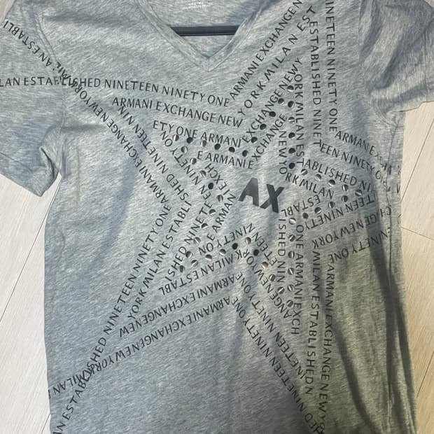 Armani exchange 아르마니 익스체인지 반팔 티셔츠