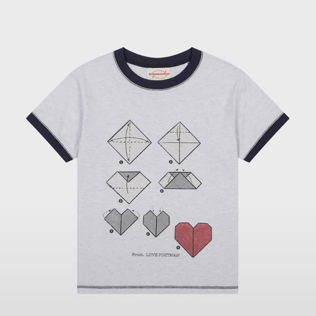 프라블럼올웨이즈 love postman t-shirt