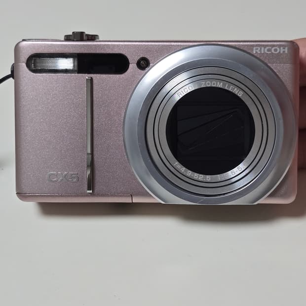 리코 CX5  핑크 디지털 카메라