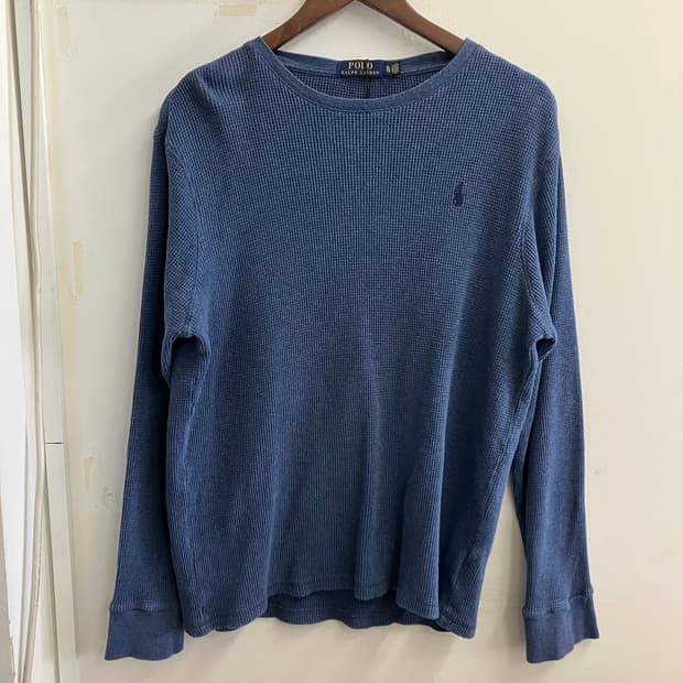 N206 폴로 와플 롱슬리브