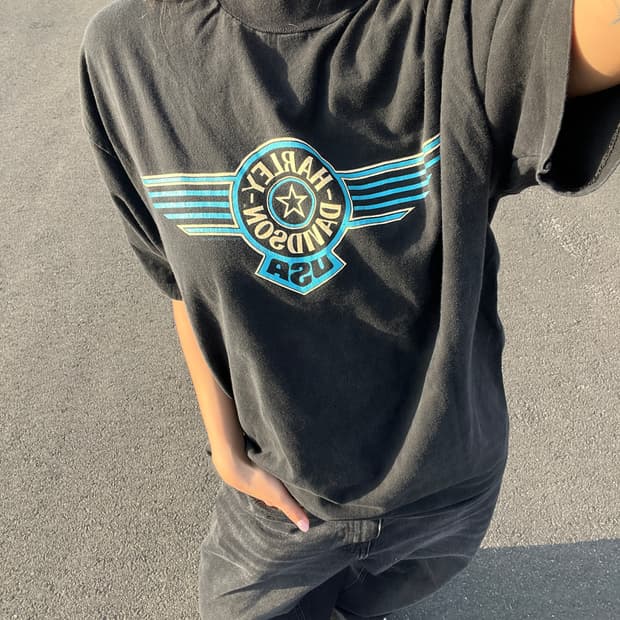 할리데이비슨 90s 윙로고 티셔츠 🇺🇸