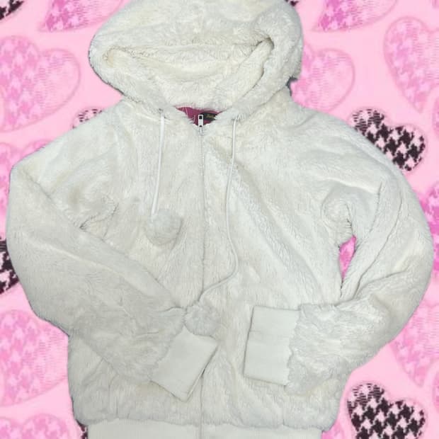 달천깔 폼폼이 후드집업