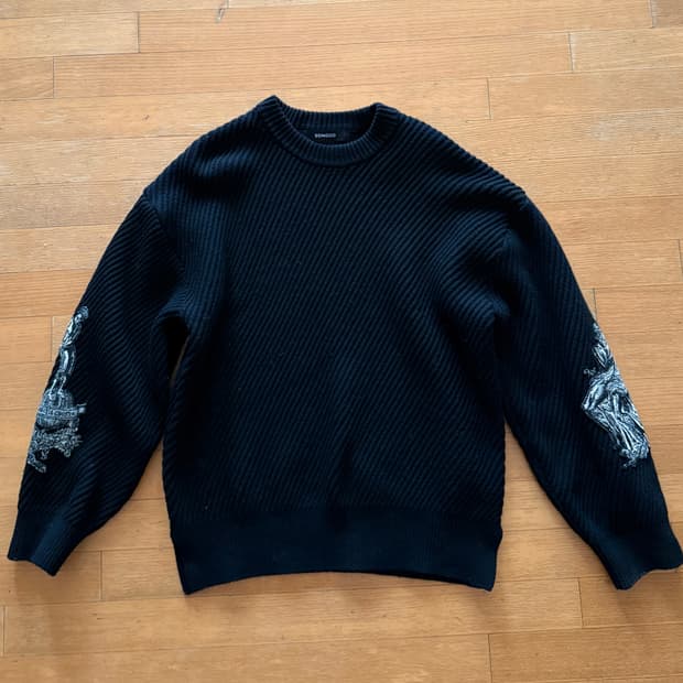 송지오옴므 니트 50사이즈