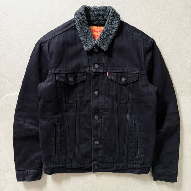 Levi's Sherpa Denim Trucker Jacket