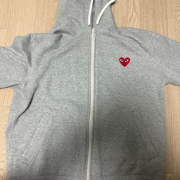 꼼데가르송 후드집업 m