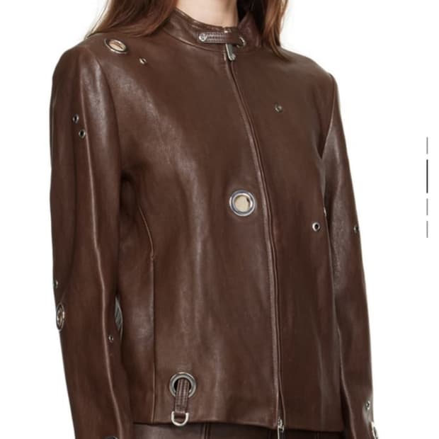 삭스파츠 레더자켓