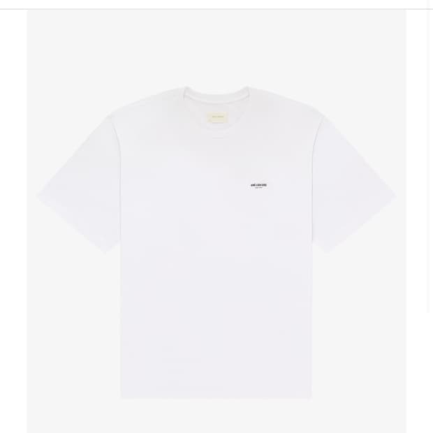 에메레온도르 micro logo tee (white) M사이즈