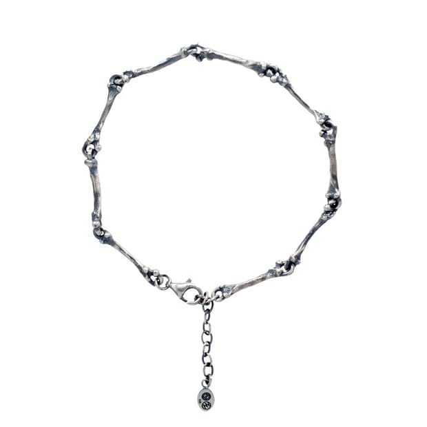 조실버 x 인새인개러지 bone chain bracelet