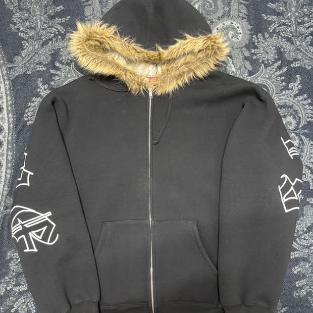 슈프림 포우 퍼 자켓