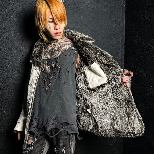 Fur Lined Ivory Jacket