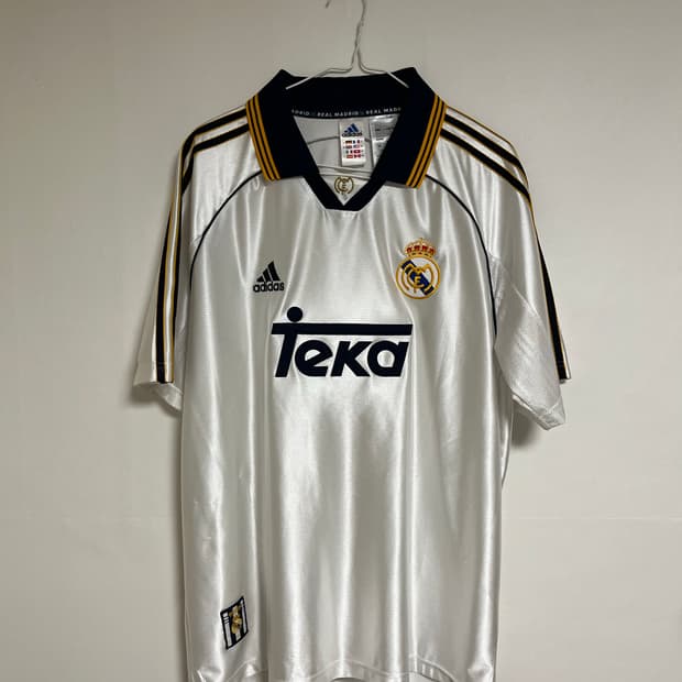 아디다스 레알 마드리드 99/00 홈 져지 XL