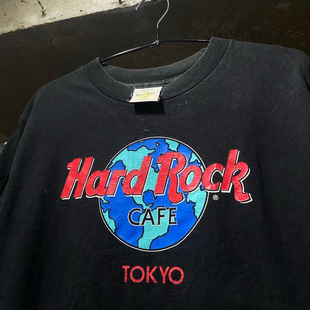90s Hard Rock Cafe하드락 카페 도쿄 지점 빈티지 반팔
