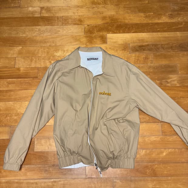 노앙 COTTON REVERSIBLE SINGLE JACKET BEIGE