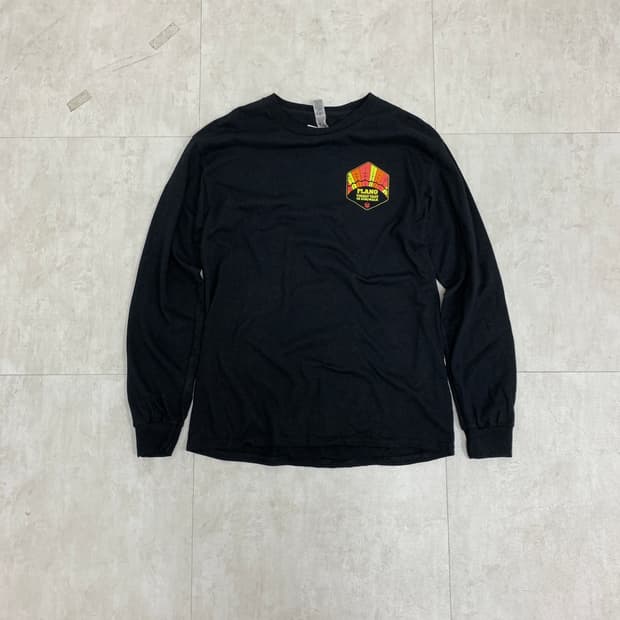 Gildan 프린팅 블랙 롱슬리브 #825