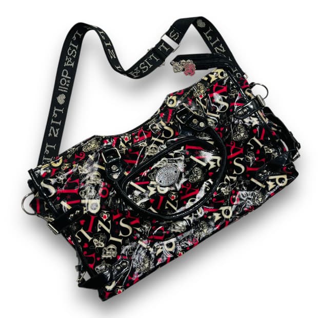 리즈 리사 돌 러블리 아트 글로시 보스턴 다용도 크로스백
