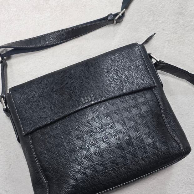 Daks 닥스 그리드패턴 블랙 크로스백