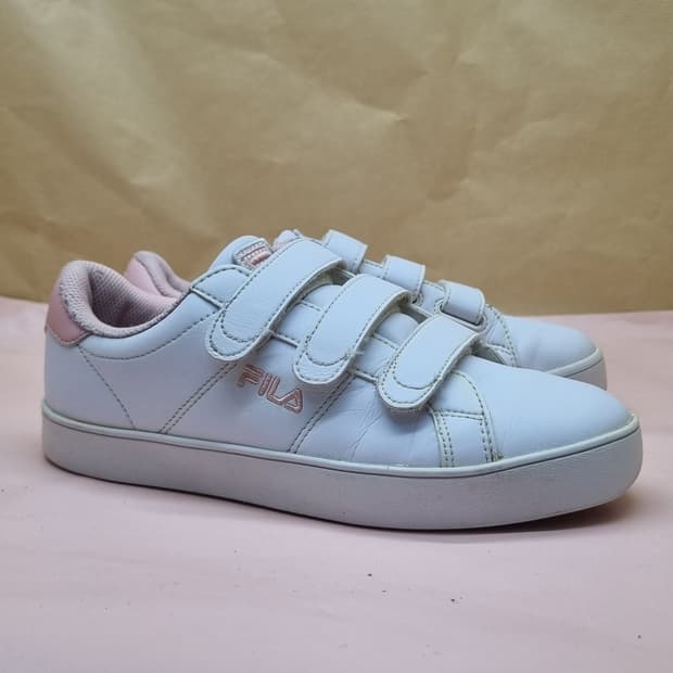 휠라 코트 디럭스 벨크로 여성스니커즈240 