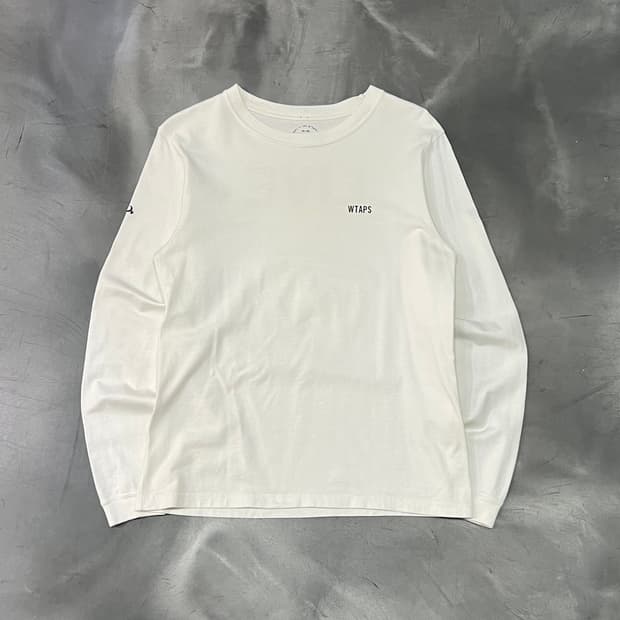  더블탭스 레터링 롱슬리브 y14418