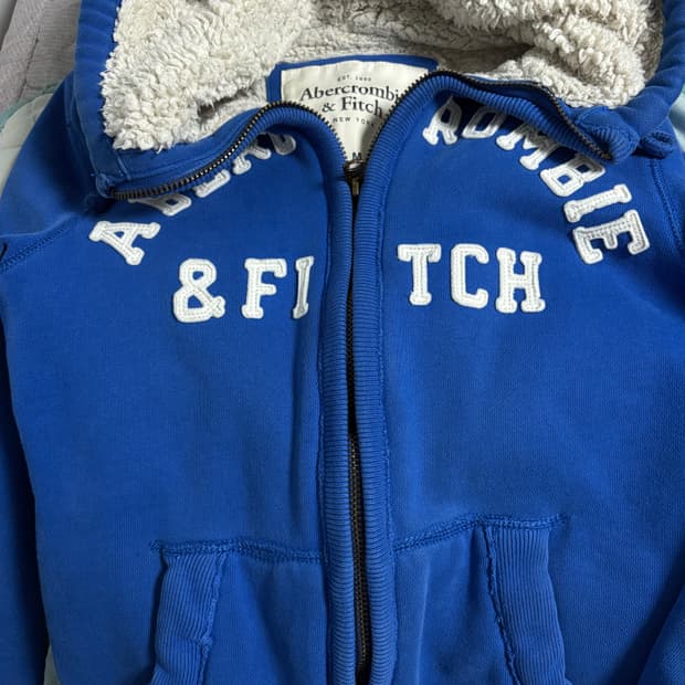 아베크롬비 양털 후드집업