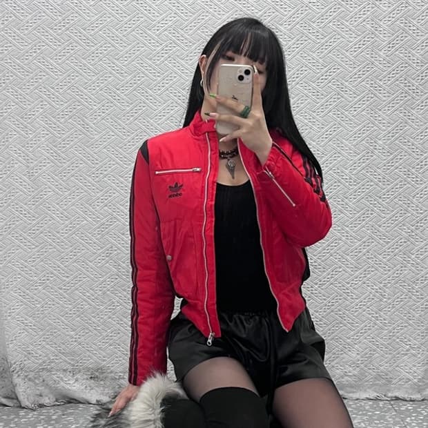 아디다스 윈터 프란체스카 Y2K 레이싱 자켓 90 C09297