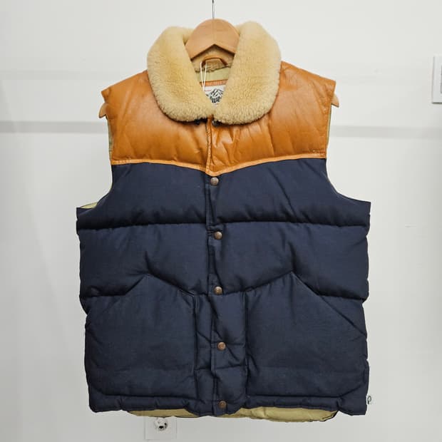 펜필드 락울 베스트 다운 베스트 패딩 조끼 M