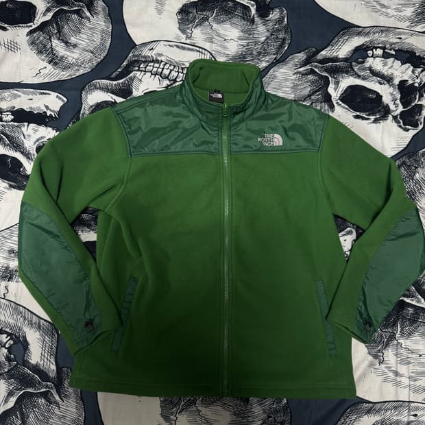 노스페이스 그린 후리스 L사이즈 