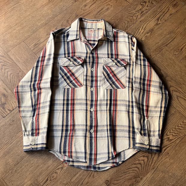 [M]Sugar Cane 슈가케인 재팬메이드 타탄체크 플란넬 체크