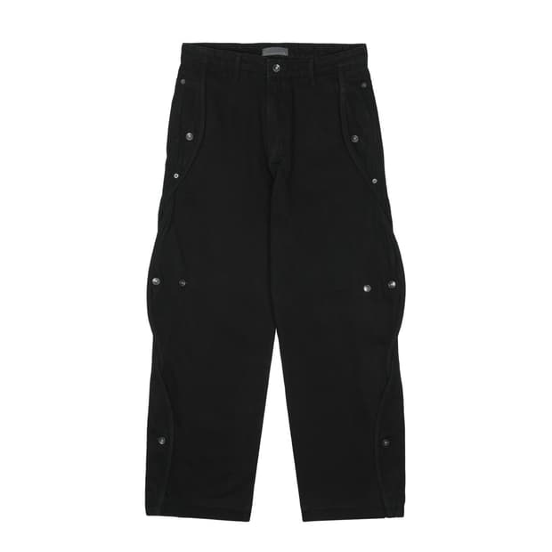 산산기어 COTTON WAVE PANTS 블랙 1