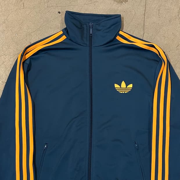 100 아디다스 파이어버드 청록 트랙탑