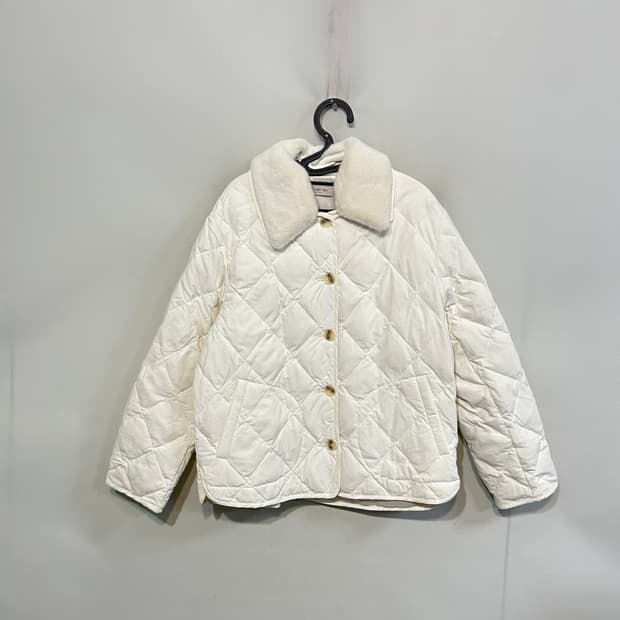 케네스레이디 2021 아이보리 패딩 상태최상