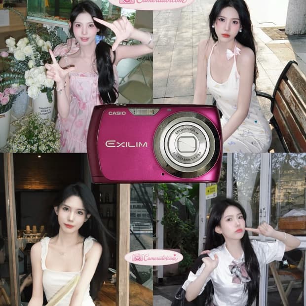 풀셋!) 카시오 엑슬림 z370 casio exilim 핑크