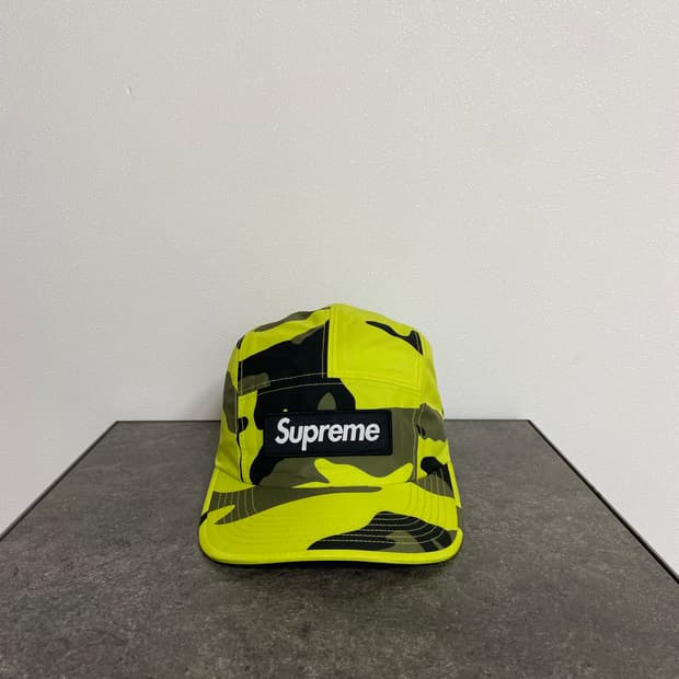 (OS) 슈프림 박스로고 캠프캡 모자 고어텍스 카모