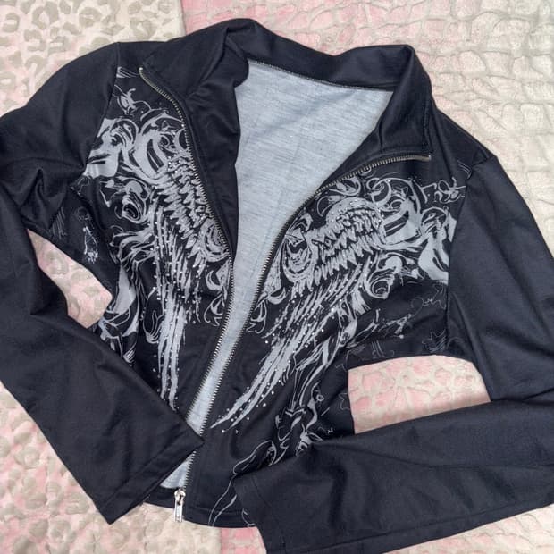 엔젤날개 크롭 저지