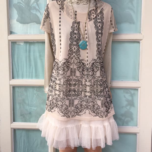 Printing point mesh top