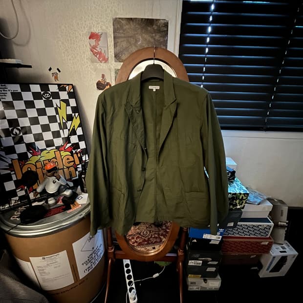 엔지니어드가먼츠 베드포드 올리브 코튼 립스탑  L(105)