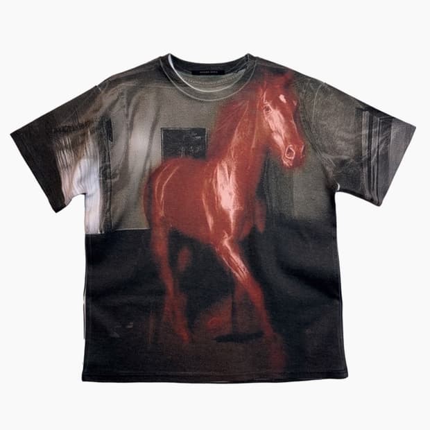 도그마엑스 dogmaehks fire horse oversized 티셔츠