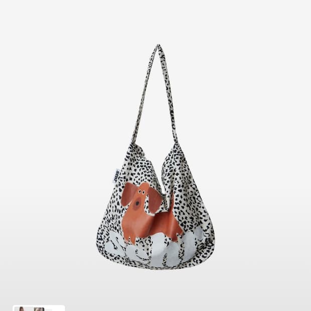 세르 my puppy 에코백