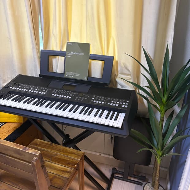 야마하 PSR-SX600 신디사이저 디지털 키보드