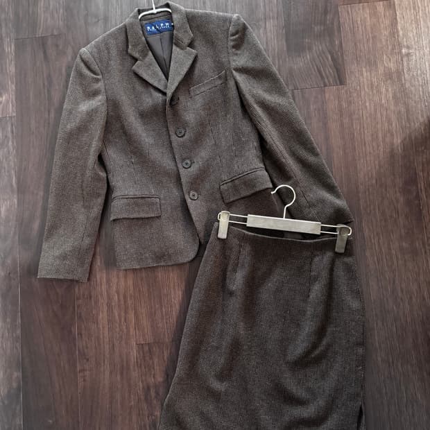 랄프로렌 스커트 셋업 정장 투피스