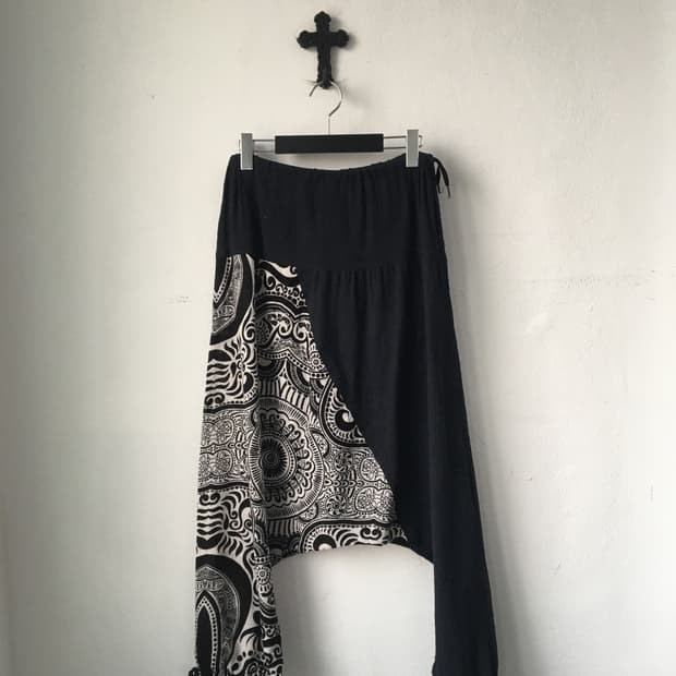 Oriental mood sarouel pants