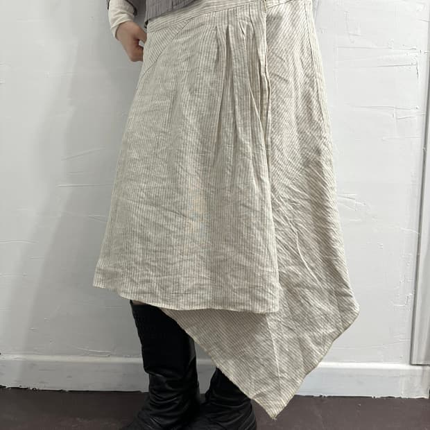 benetton wrap skirt