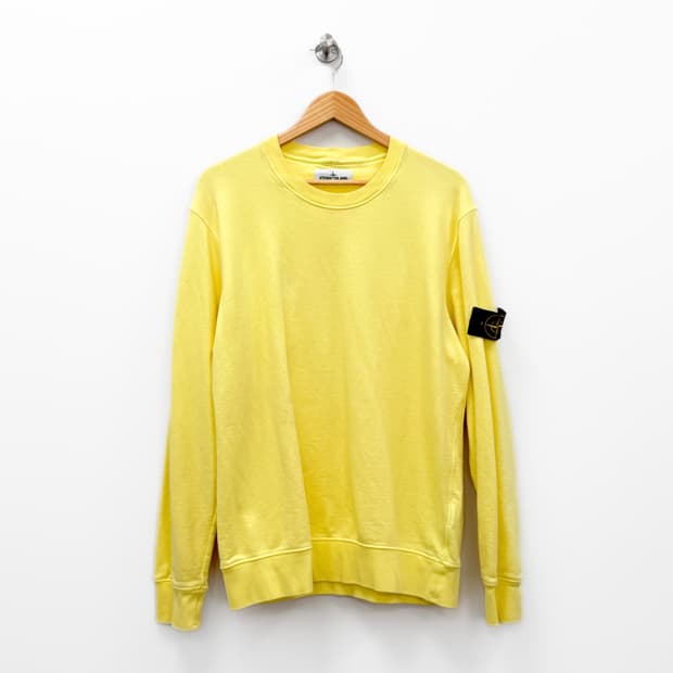 스톤아일랜드 20SS 가먼트 다잉 와펜 맨투맨