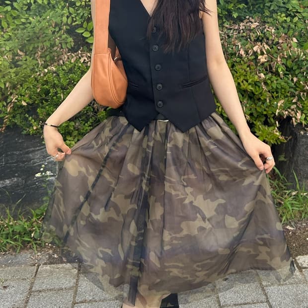 Camo sha skirt